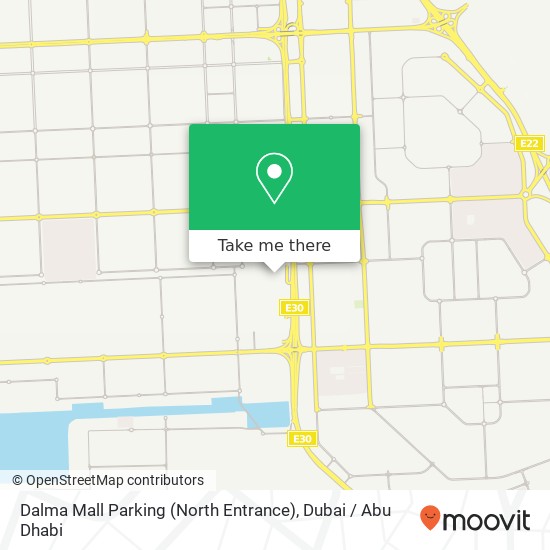 Dalma Mall Parking (North Entrance) map