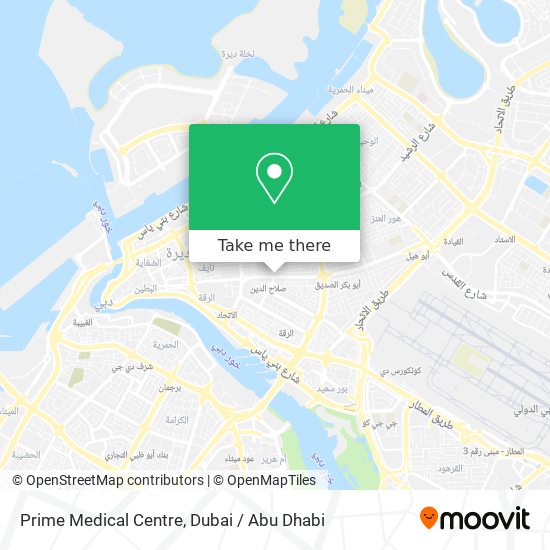 Prime Medical Centre map