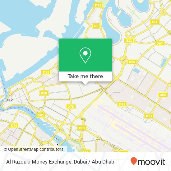 Al Razouki Money Exchange map