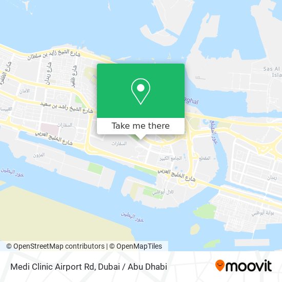 Medi Clinic Airport Rd map