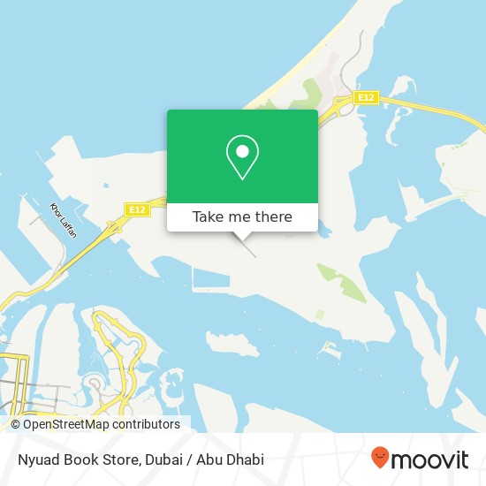 Nyuad Book Store map