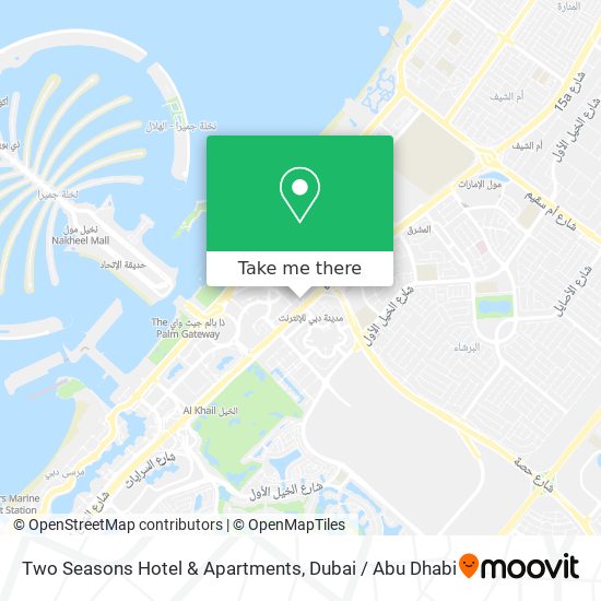 Two Seasons Hotel & Apartments map