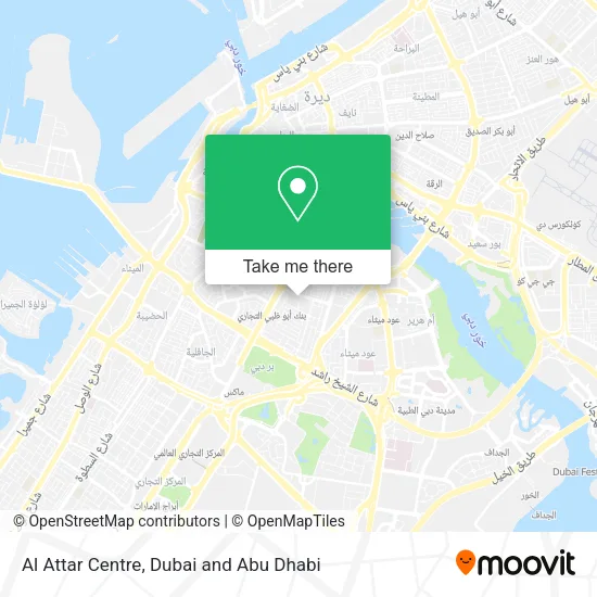 Al Attar Centre map