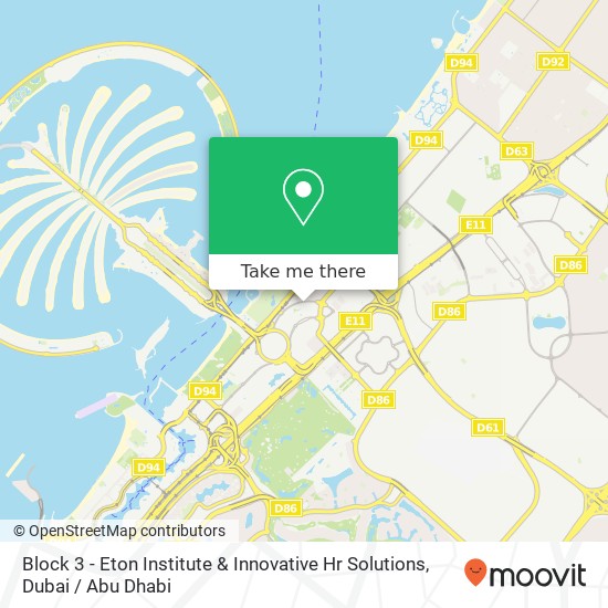 Block 3 - Eton Institute & Innovative Hr Solutions map