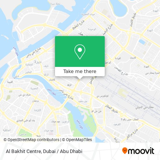 Al Bakhit Centre map