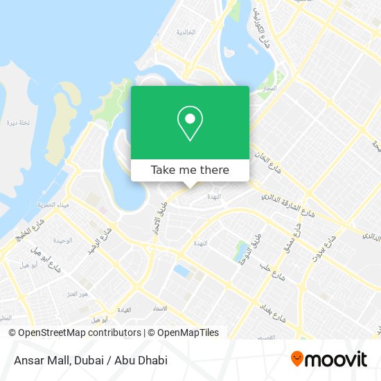 Ansar Mall map