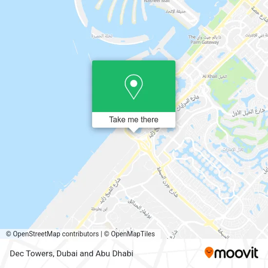 Dec Towers map