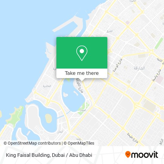 King Faisal Building map