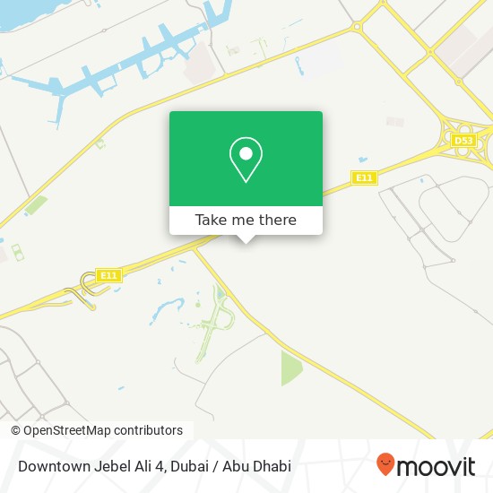 Downtown Jebel Ali 4 map