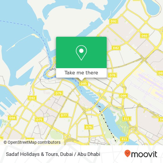 Sadaf Holidays & Tours map