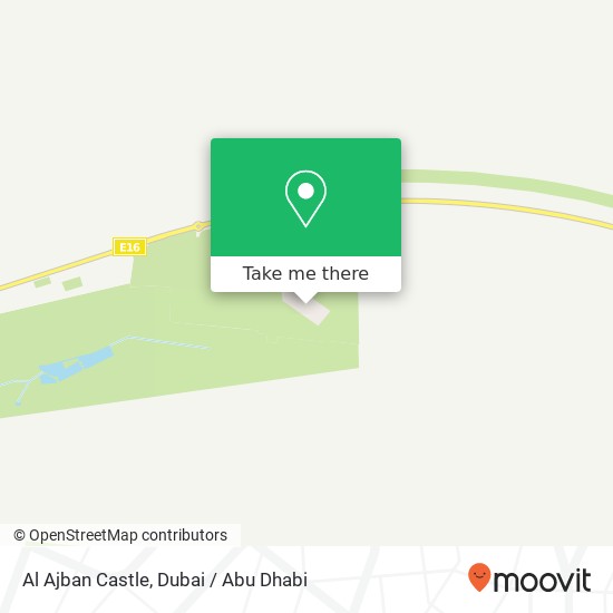 Al Ajban Castle map