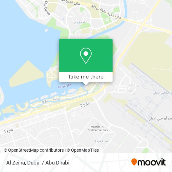 Al Zeina map