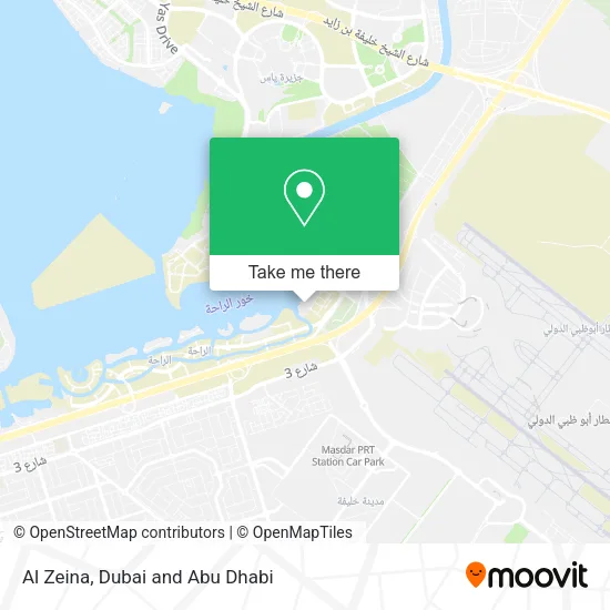 Al Zeina map