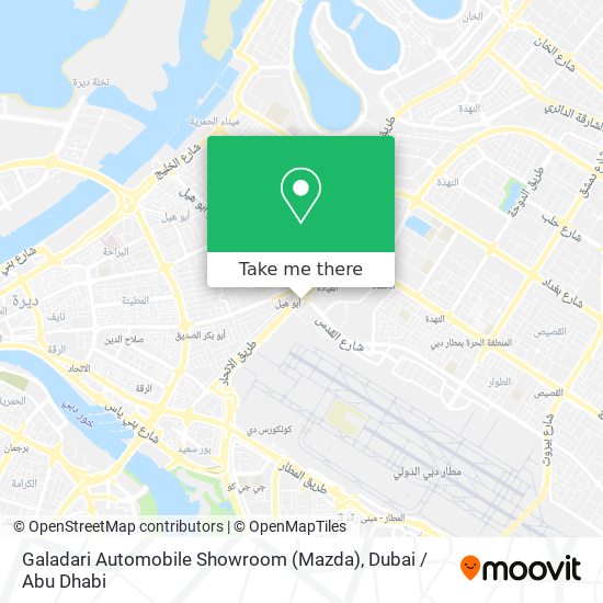 Galadari Automobile Showroom (Mazda) map