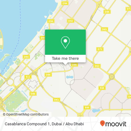 Casablanca Compound 1 map