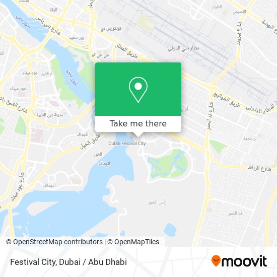 Festival City map