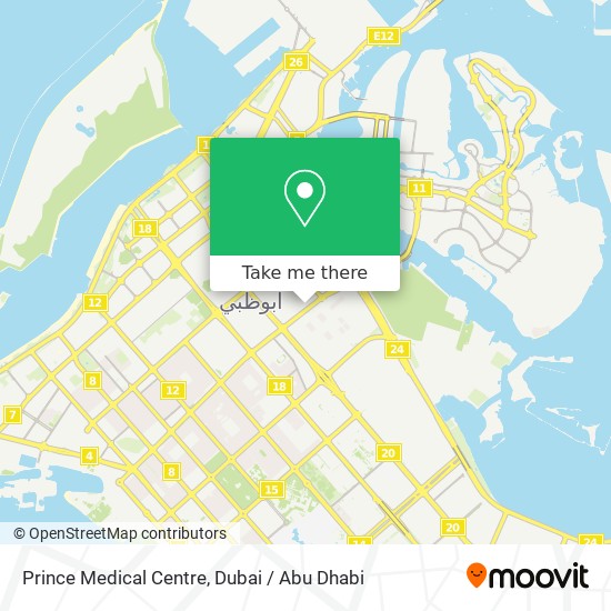 Prince Medical Centre map