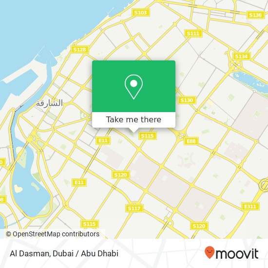 Al Dasman map