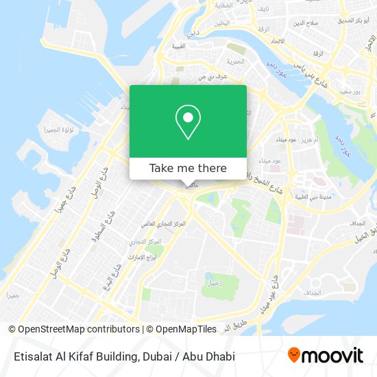 Etisalat Al Kifaf Building map