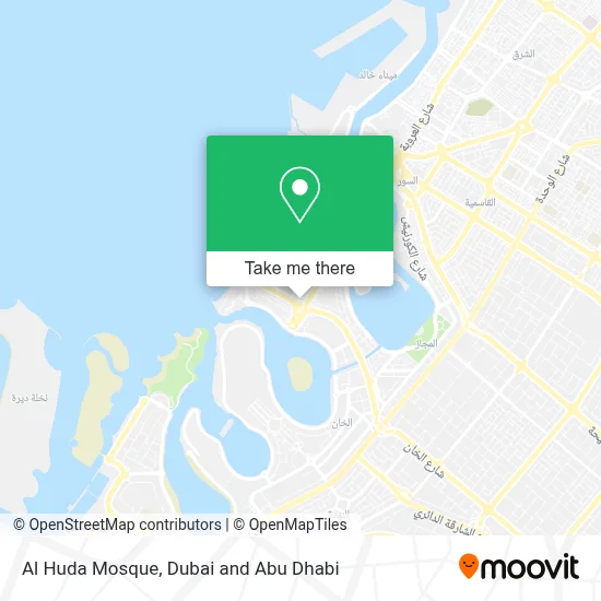 Al Huda Mosque map