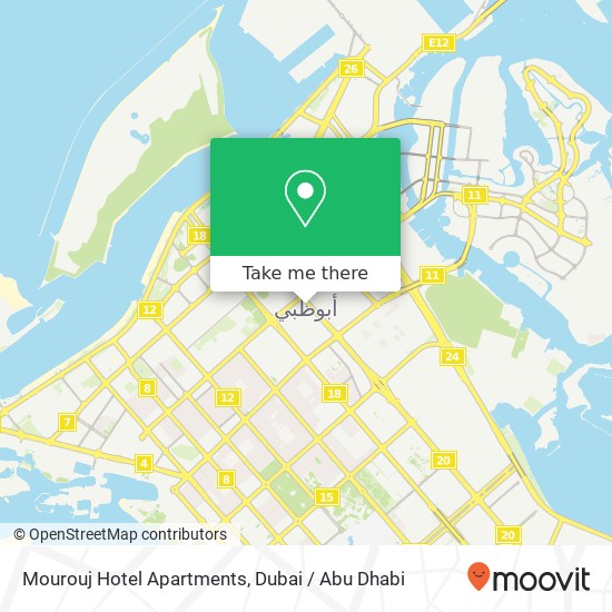 Mourouj Hotel Apartments map