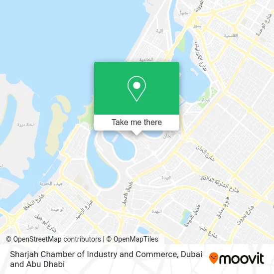Sharjah Chamber of Industry and Commerce map