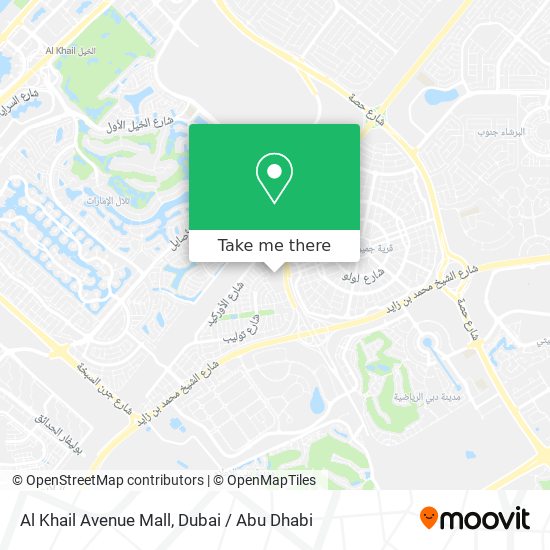 Al Khail Avenue Mall map