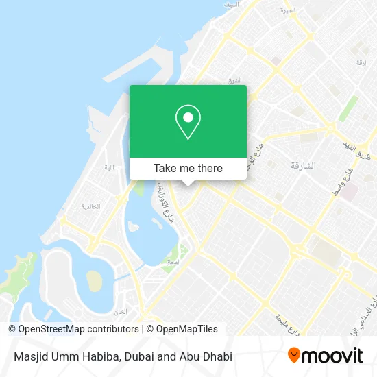 Masjid Umm Habiba map
