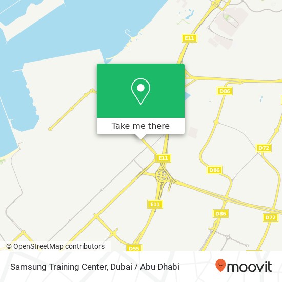 Samsung Training Center map