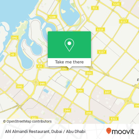 Ahl Almandi Restaurant map