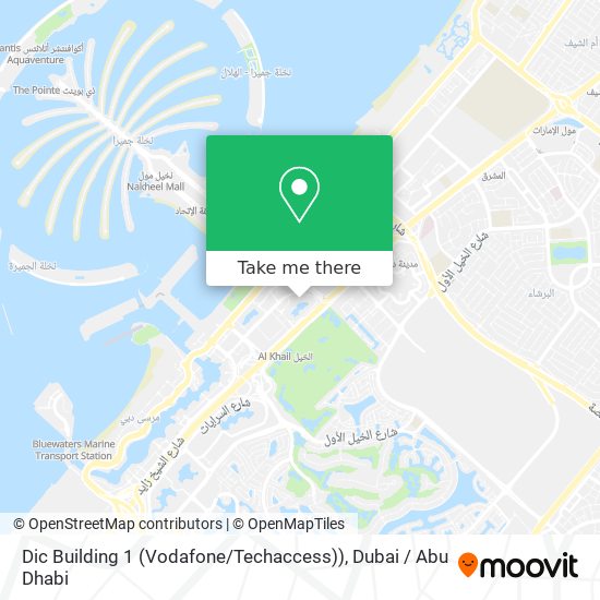 Dic Building 1 (Vodafone / Techaccess)) map