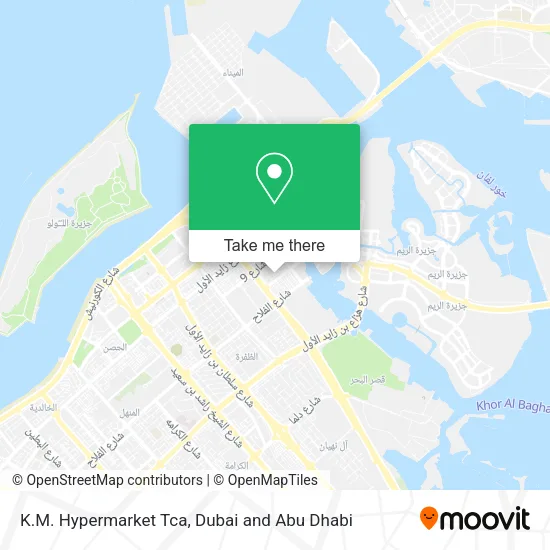 K.M. Hypermarket Tca map