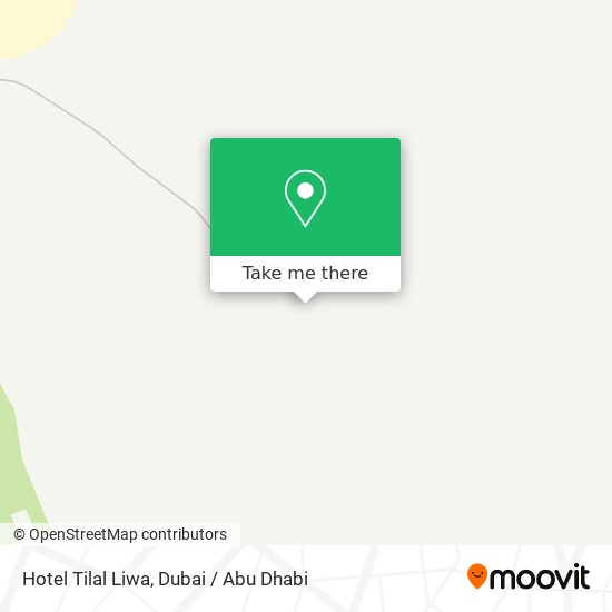 Hotel Tilal Liwa map