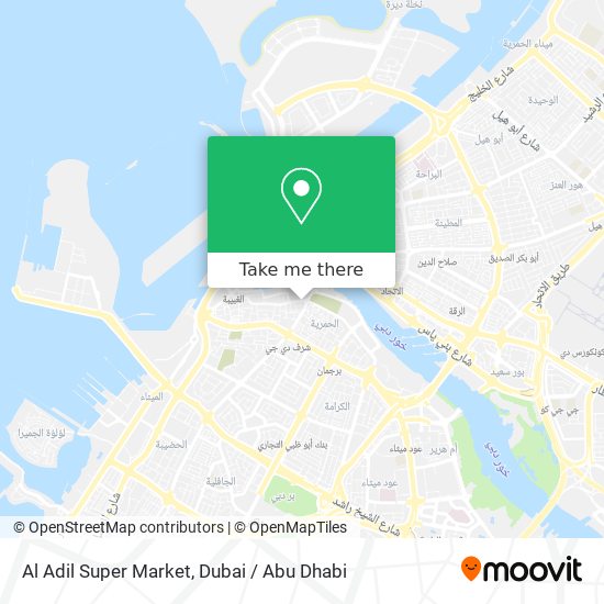 Al Adil Super Market map