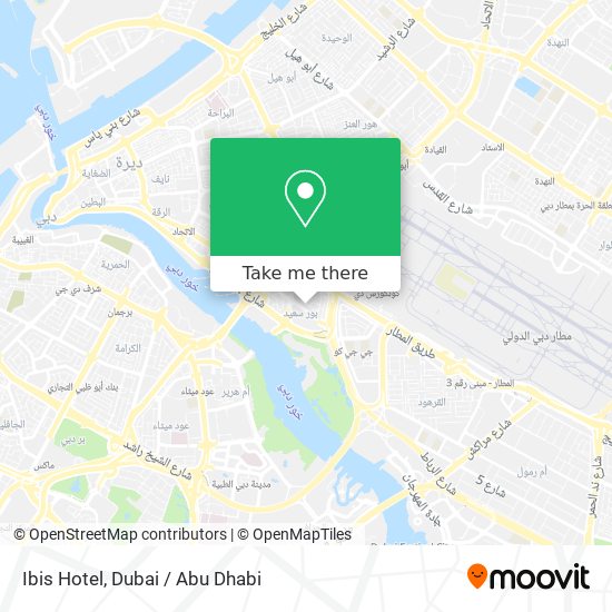 Ibis Hotel map