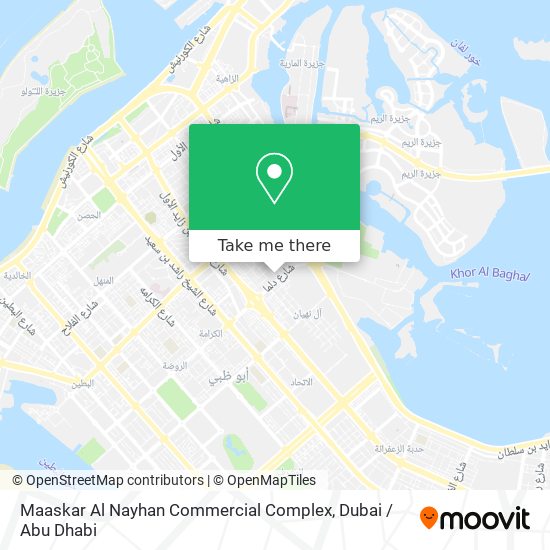 Maaskar Al Nayhan Commercial Complex map