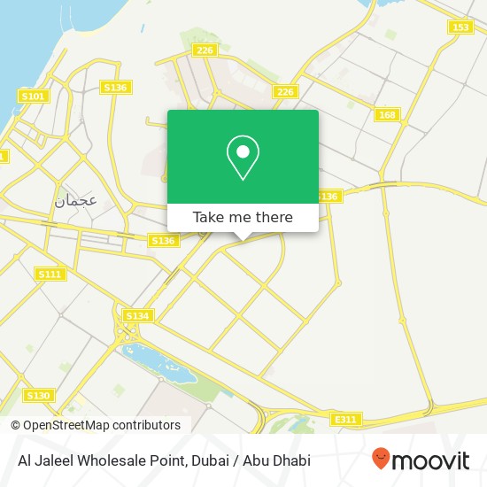 Al Jaleel Wholesale Point map