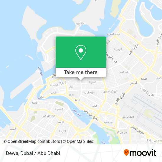 Dewa map