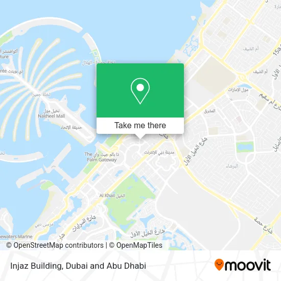 Injaz Building map