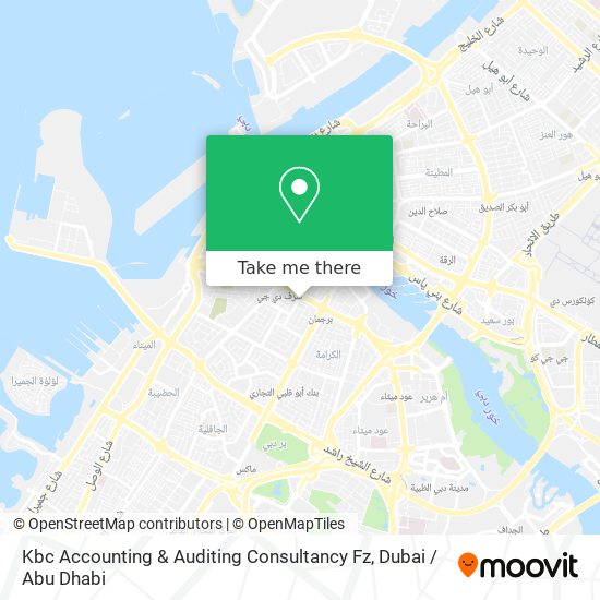 Kbc Accounting & Auditing Consultancy Fz map