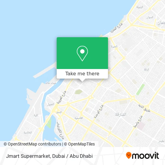 Jmart Supermarket map