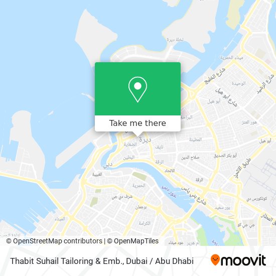 Thabit Suhail Tailoring & Emb. map