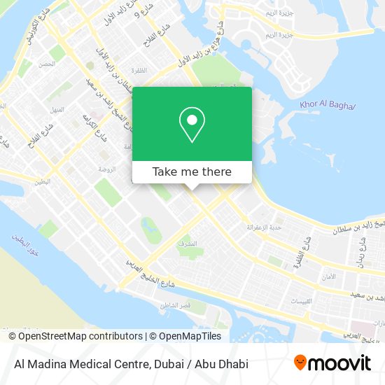Al Madina Medical Centre map