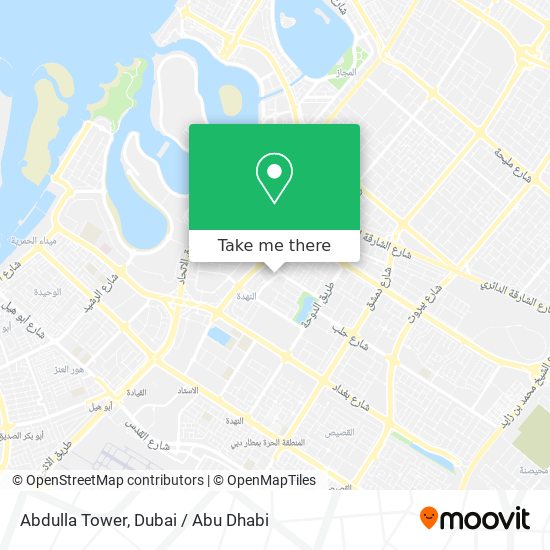 Abdulla Tower map