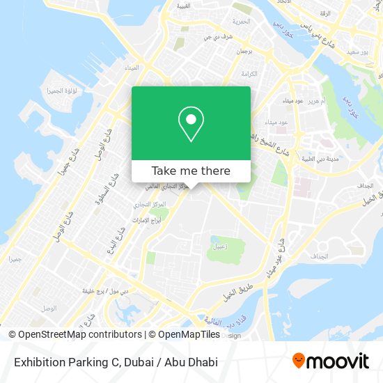 Exhibition Parking C map