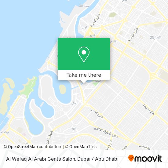Al Wefaq Al Arabi Gents Salon map