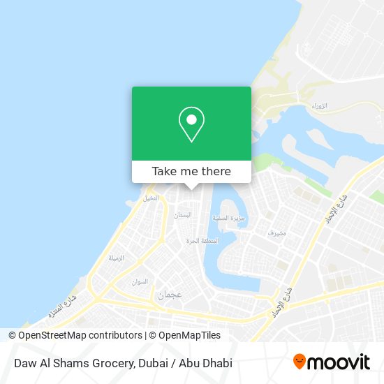 Daw Al Shams Grocery map