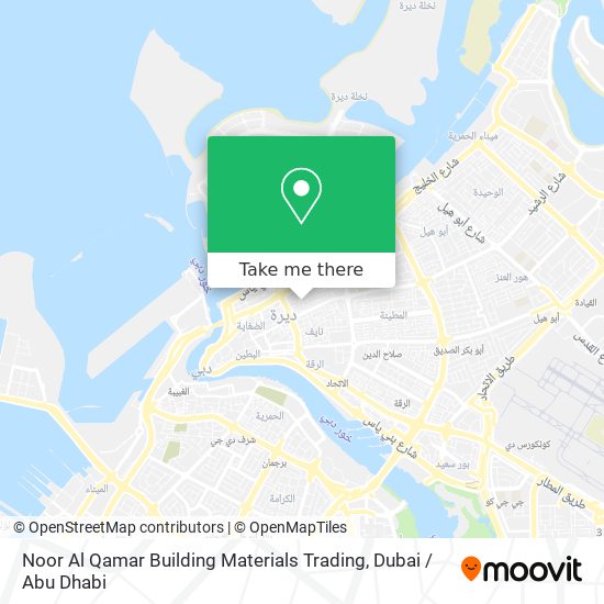 Noor Al Qamar Building Materials Trading map