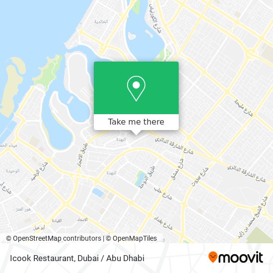 Icook Restaurant map