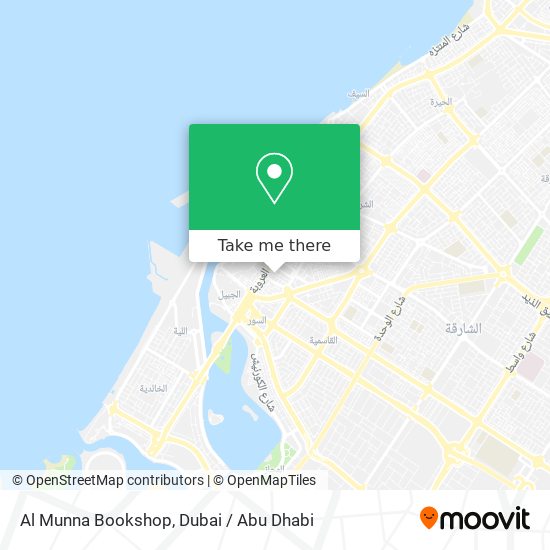 Al Munna Bookshop map